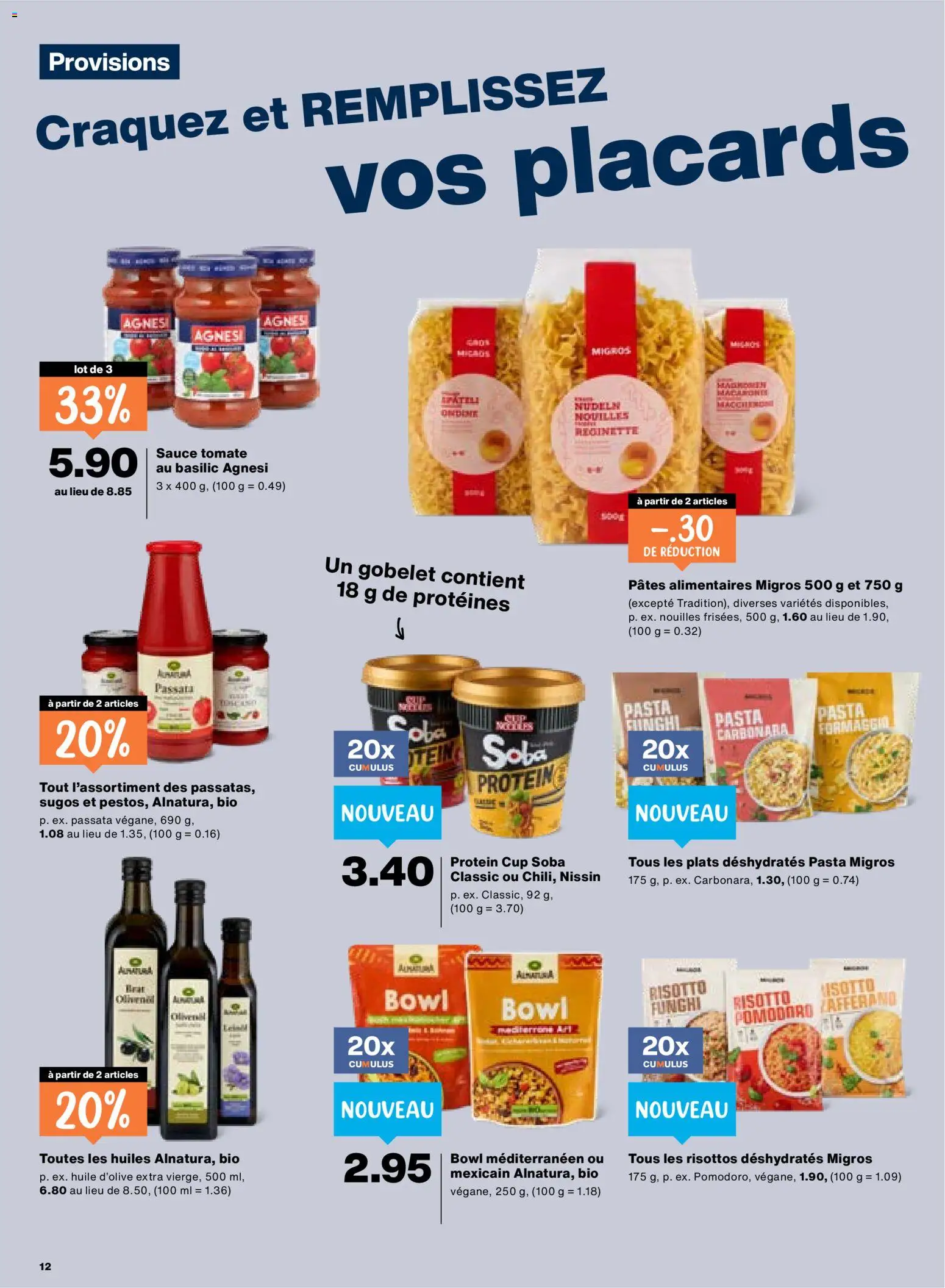 Migros aktionen FR – gültig ab 06.08.2026 | Seite: 12