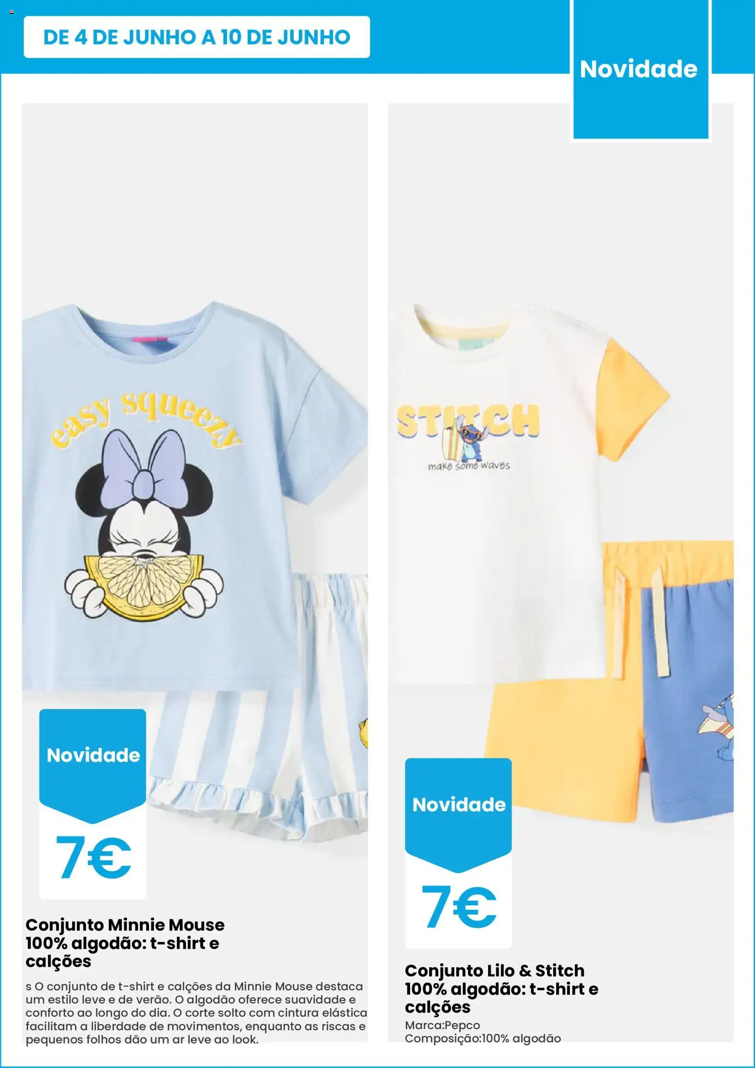 Pepco folheto │ válido de 04.06.2026 | Página: 6 | Produtos: Mouse, Algodão, Calções