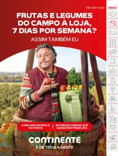 Pré-visualização FRUTAS E LEGUMES DO CAMPO A LOJA, 7 DIAS POR SEMANA?, Frutas e legumes frescos, do campo à loja, disponíveis 7 dias por semana. válido de 19.05.2026 | Página: 7