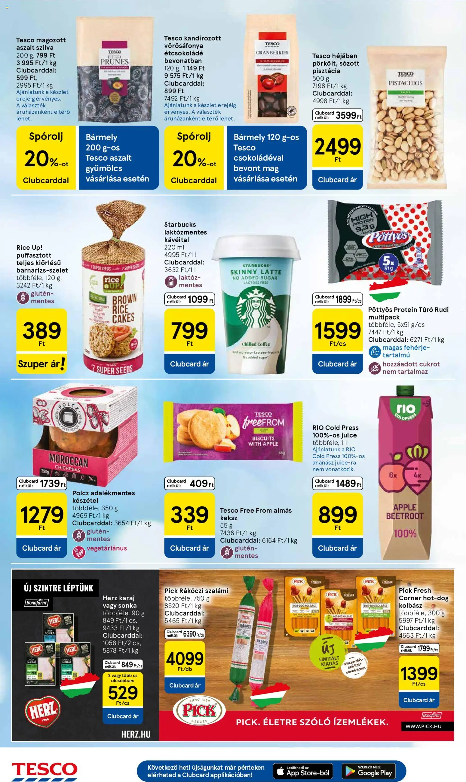 Tesco akciós ujság - amely érvényes a következő dátumtól: 2026.07.09. | Oldal: 18