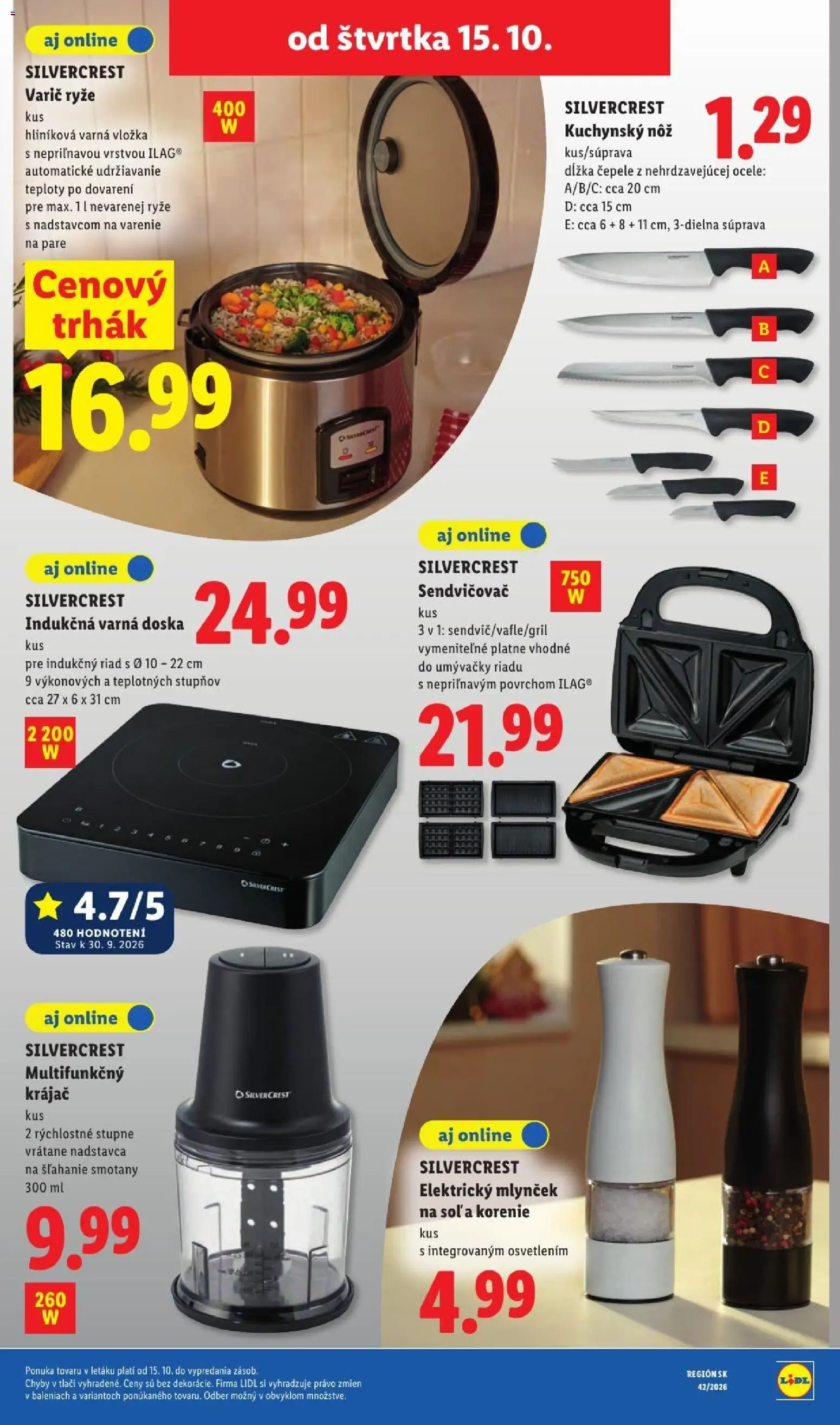 Nové Lidl akcie – leták je platný od 12.10.2026 | Strana: 115