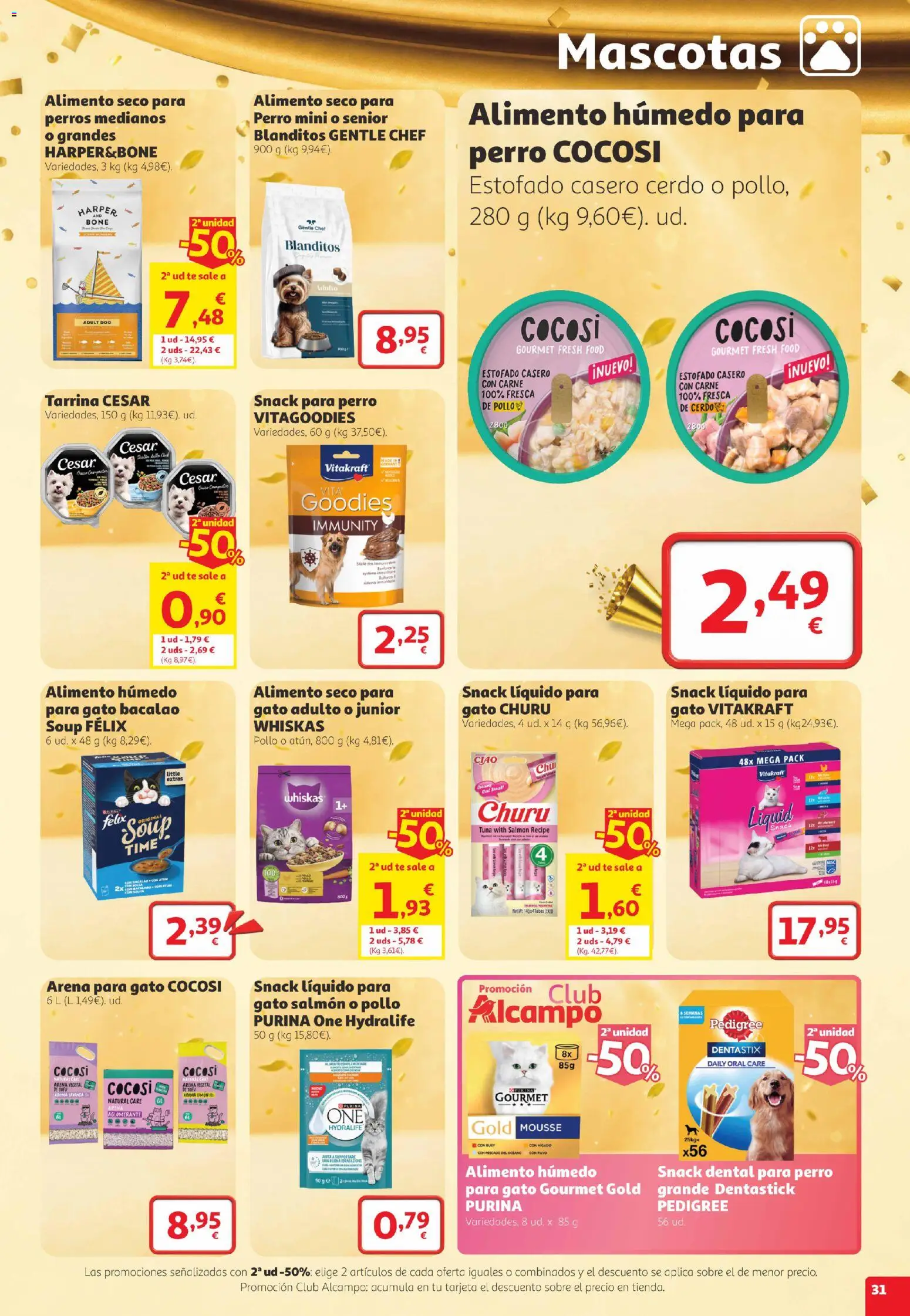 Alcampo folleto Telde │ válido desde el 22/10/2026 | Página: 31 | Productos: Pescado, Limón, Té, Hígado