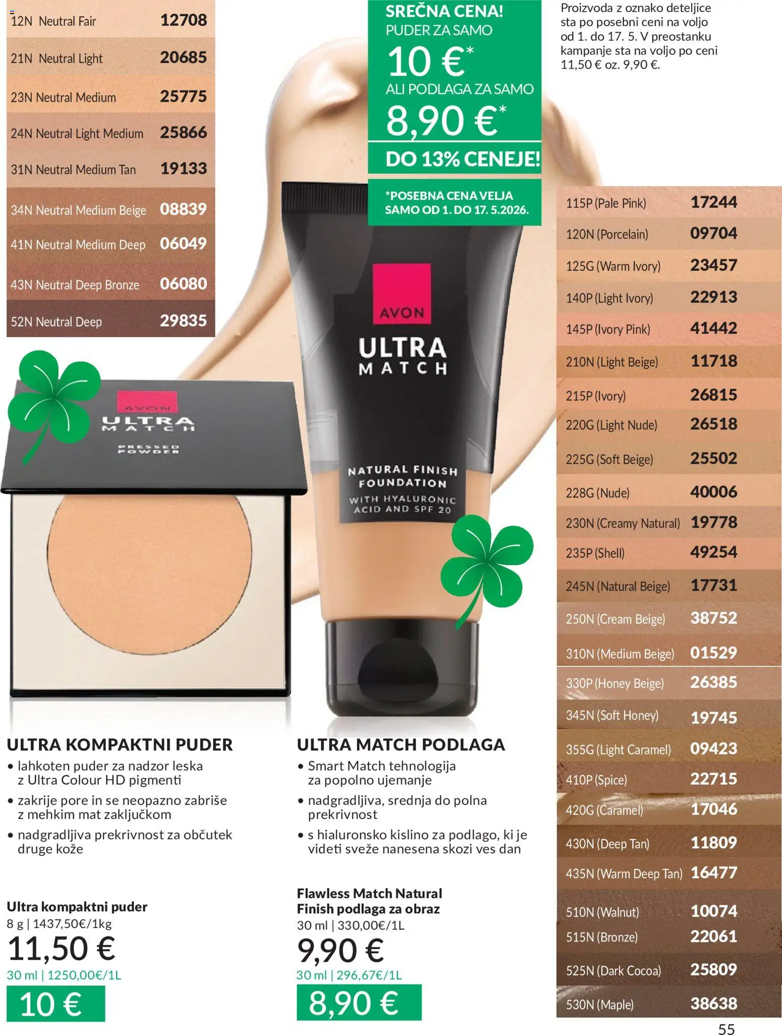 Novi Avon katalog ponudbe – veljaven od 01.05.2026 | Stran: 55