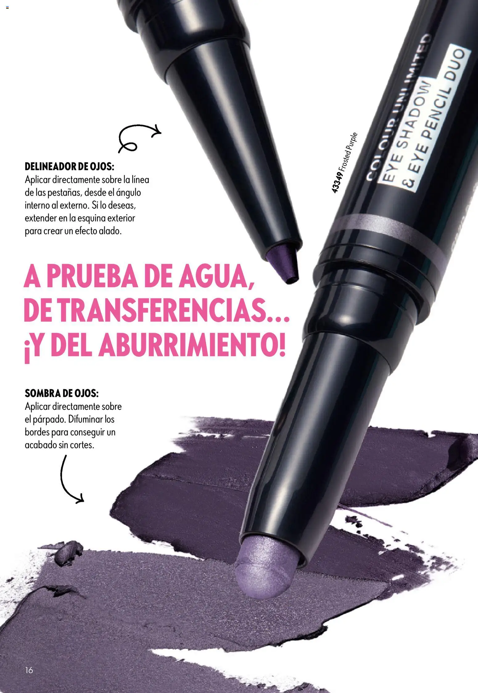Oriflame - Catálogo Campaña 11 │ válido desde el 05/08/2026 | Página: 16 | Productos: Sombra, Delineador de ojos, Delineador, Sombra de ojos