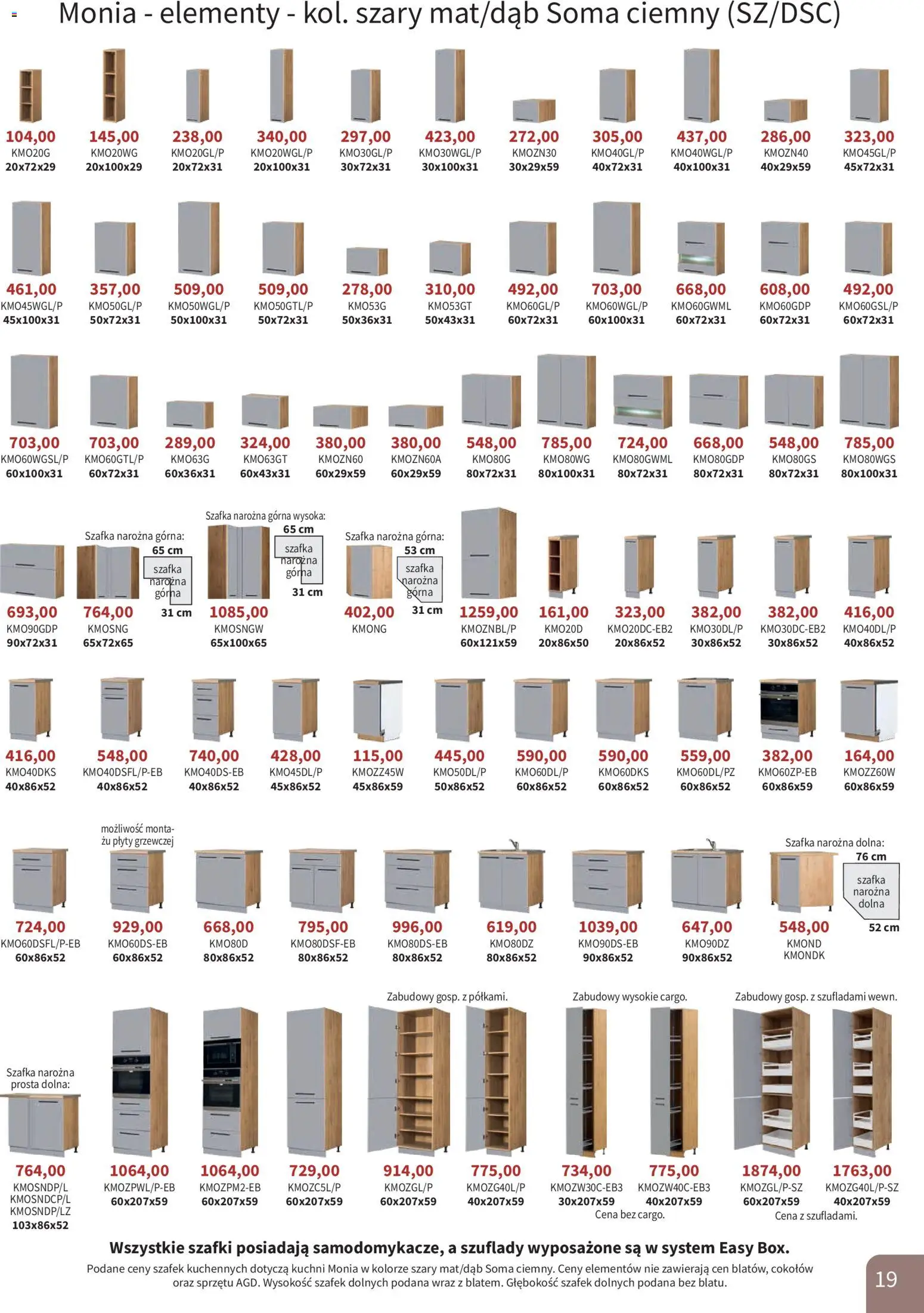 Bodzio Katalog od 01.04.2026 | Strona: 19 | Produkty: Plyty