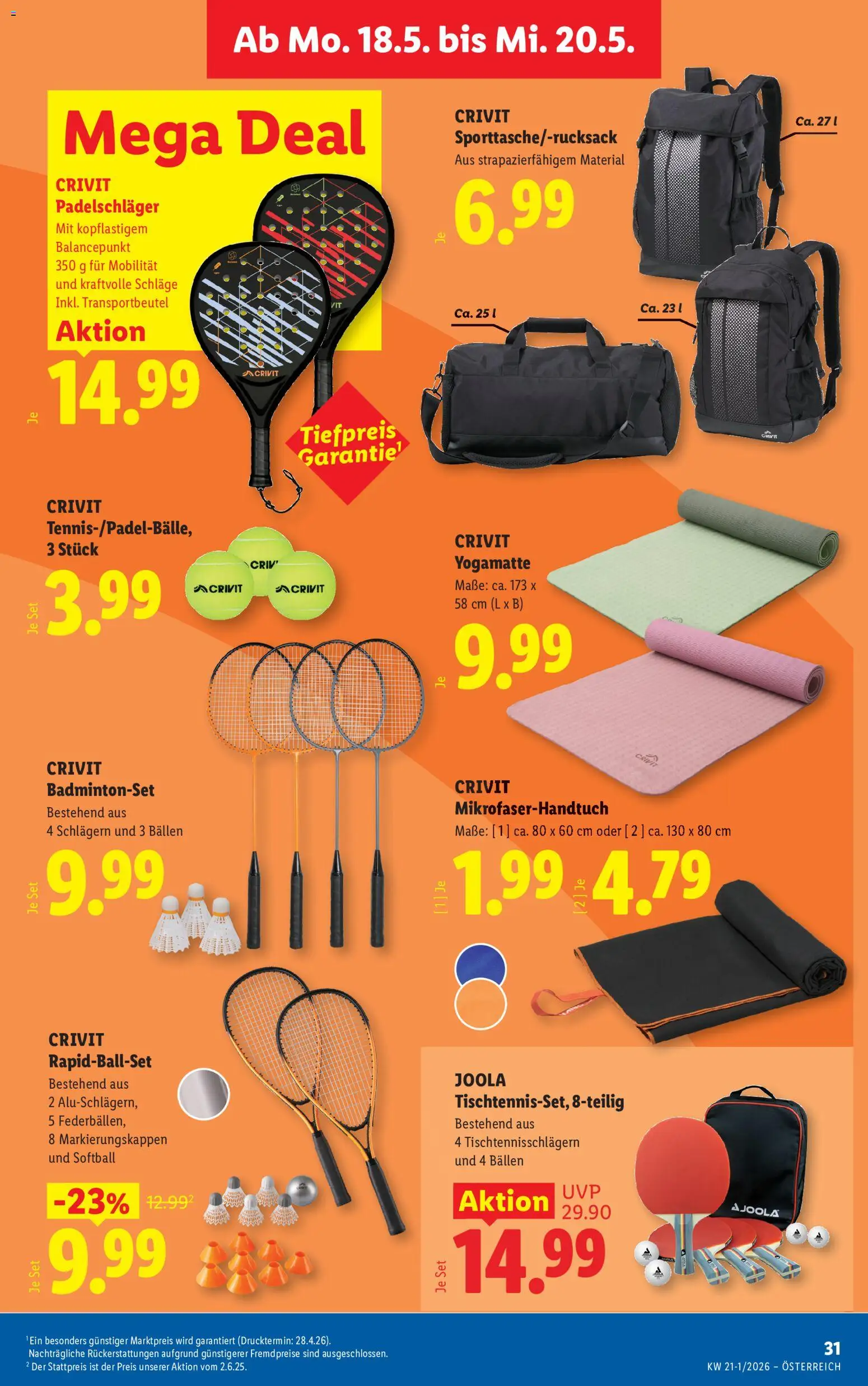 Lidl Flugblatt - Oberpullendorf, Güssing, Oberwart gültig ab 13.05.2026 | Seite: 36