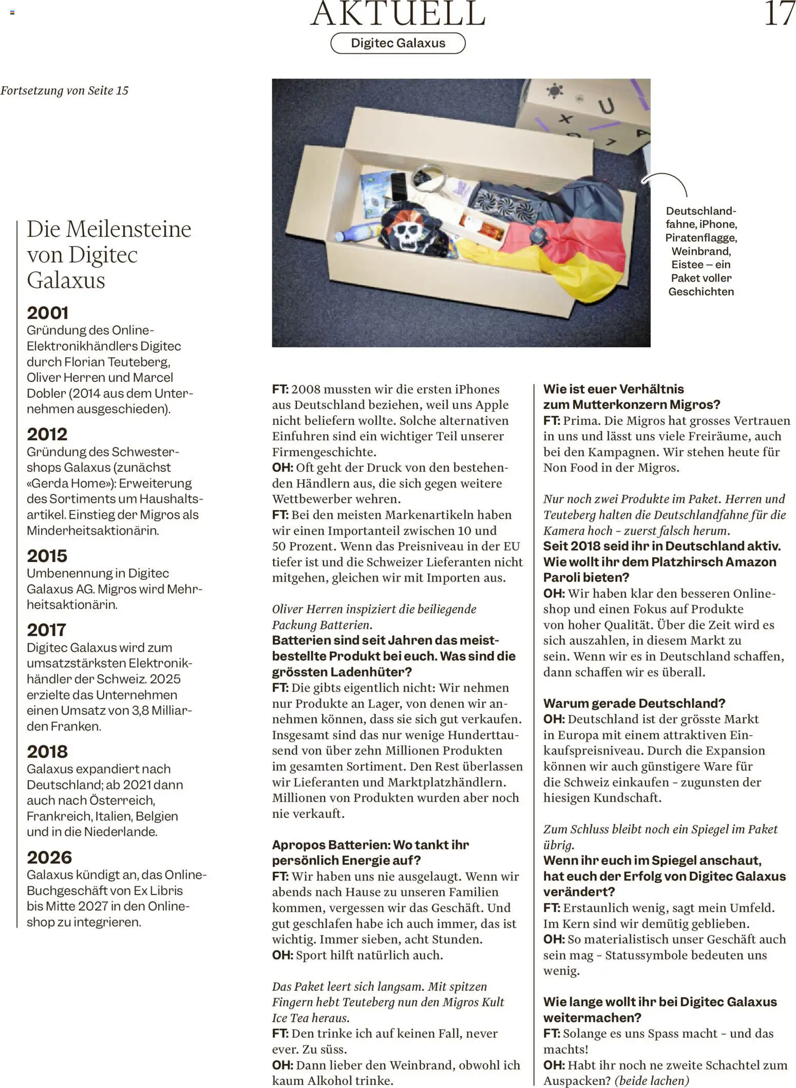 Migros aktionen Magazin – gültig ab 03.06.2026 | Seite: 17