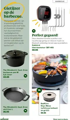Welkoop folder - Zomermagazine - Voorbeeld van een folder van Welkoop, geldig van 22-06-2026 | Pagina: 26 | Producten: Pannen, Grill, Thermometer, Barbecue