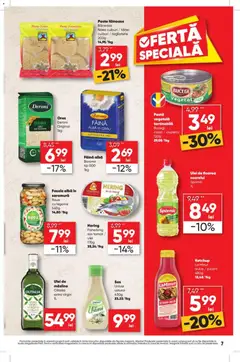 Ofertele Profi valabile de la 27.08.2026 | Pagină: 7 | Produse: Ulei de masline, Orez, Fasole albă, Legume