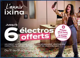 Ixina - Prévisualisation de Ixina catalogue valide à partir de 01/10/2026