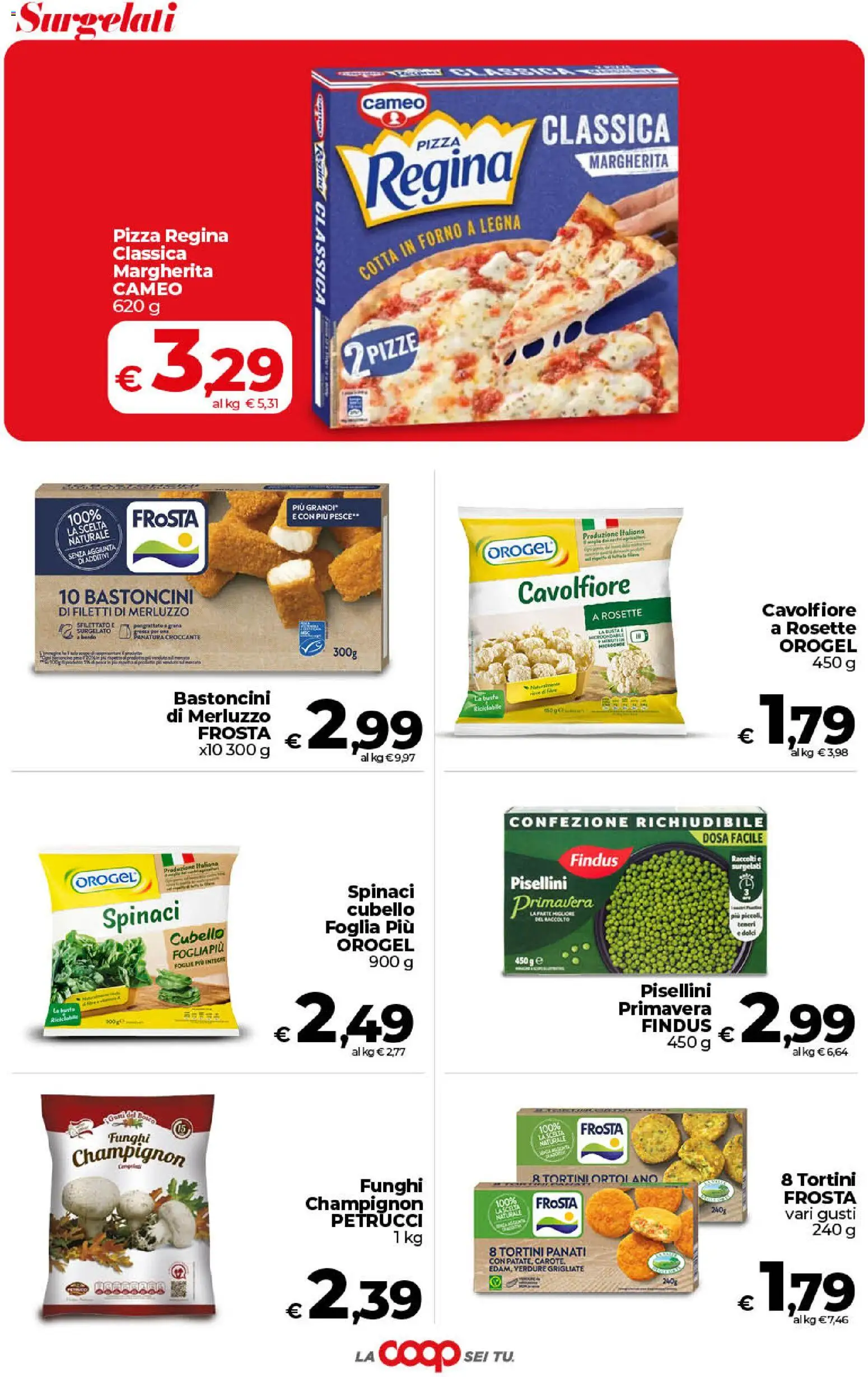 Volantino COOP del 30/06/2026 | Pagina: 21 | Prodotti: Merluzzo, Verdure, Funghi, Griglia