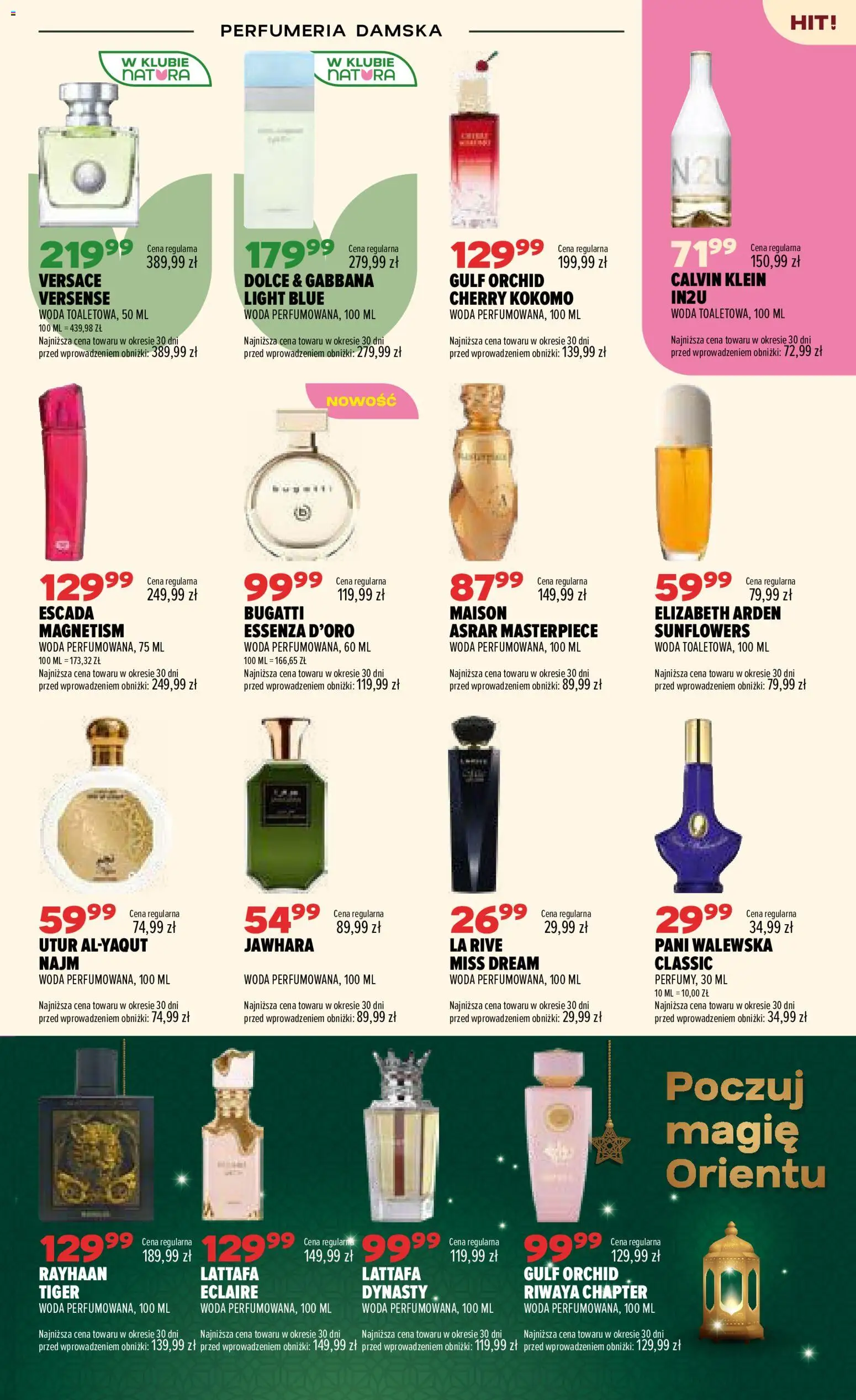 Drogerie Natura Black Friday od 15.10.2026 | Strona: 7 | Produkty: Woda