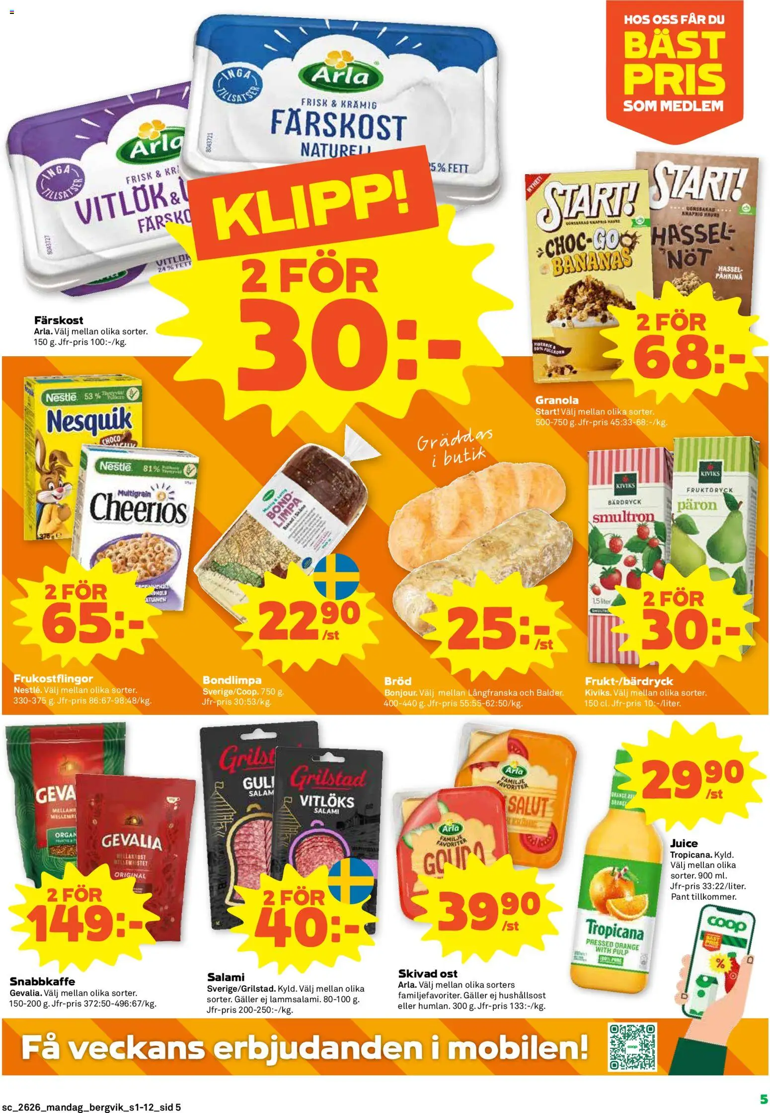 Stora Coop reklamblad aktuell från 22/06/2026 | Sida: 5