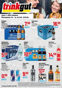 Trinkgut Prospekt Lindenberg ab 28.09.2026 gültig