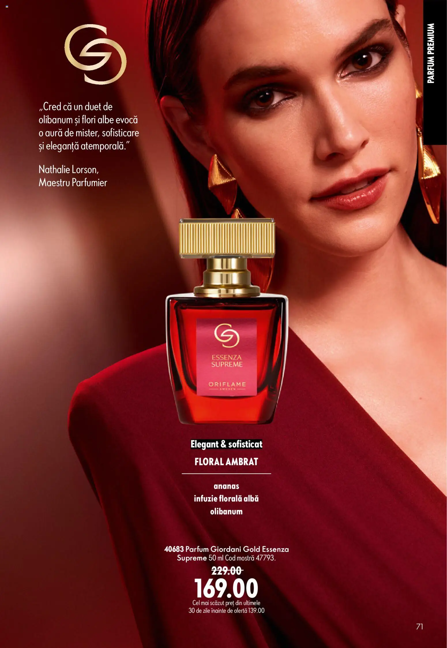 Noul catalog Oriflame – valabil de la 29.07.2026 | Pagină: 71 | Produse: Alba, Parfum, Ananas, Flori