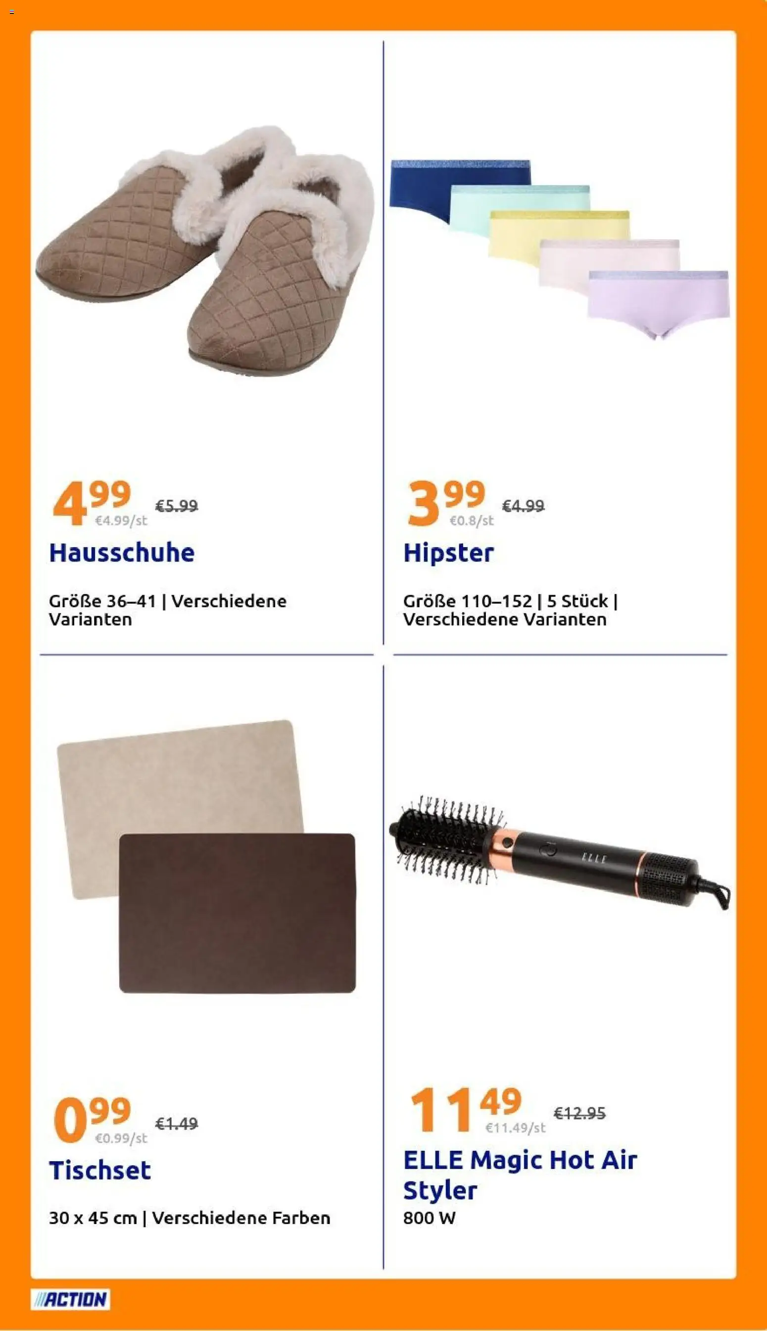 Action Flugblatt gültig ab 14.10.2026 | Seite: 25 | Produkte: Hausschuhe