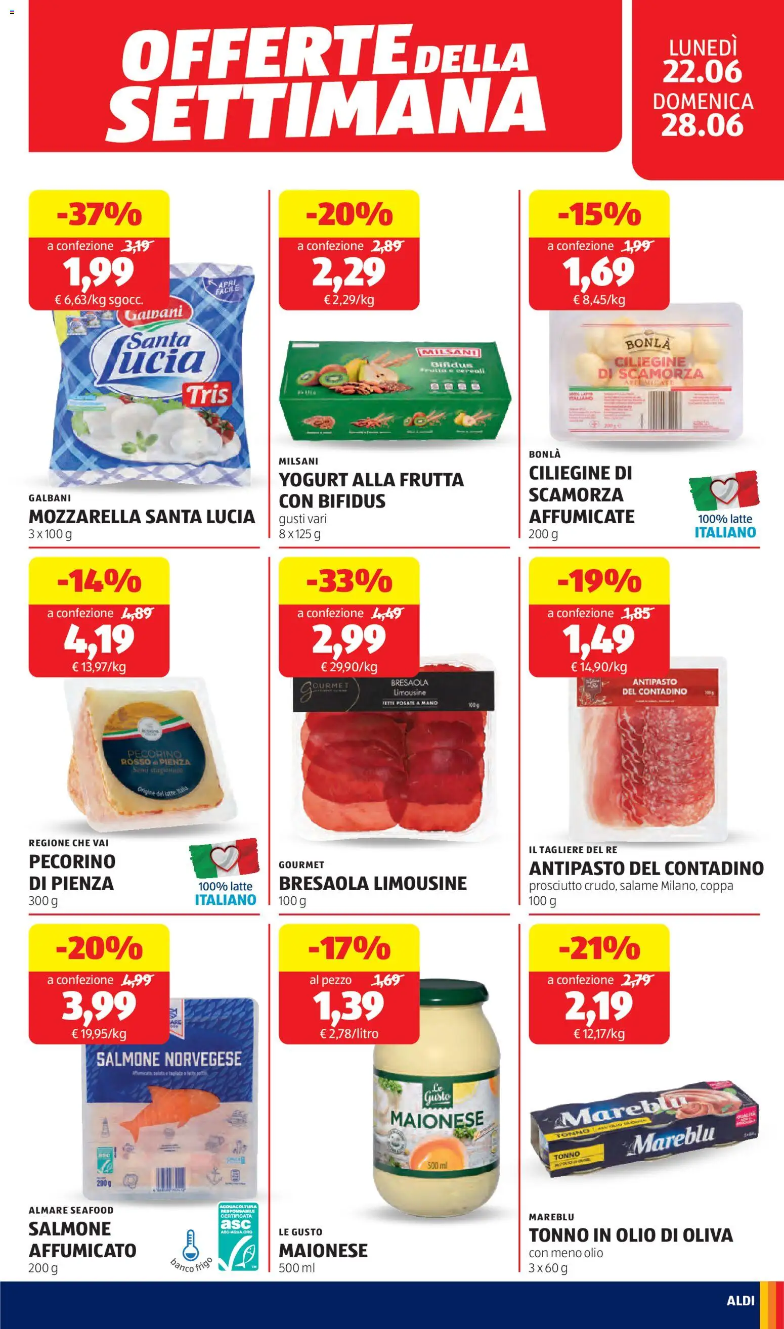 Volantino Aldi del 22.06.2026 | Pagina: 19