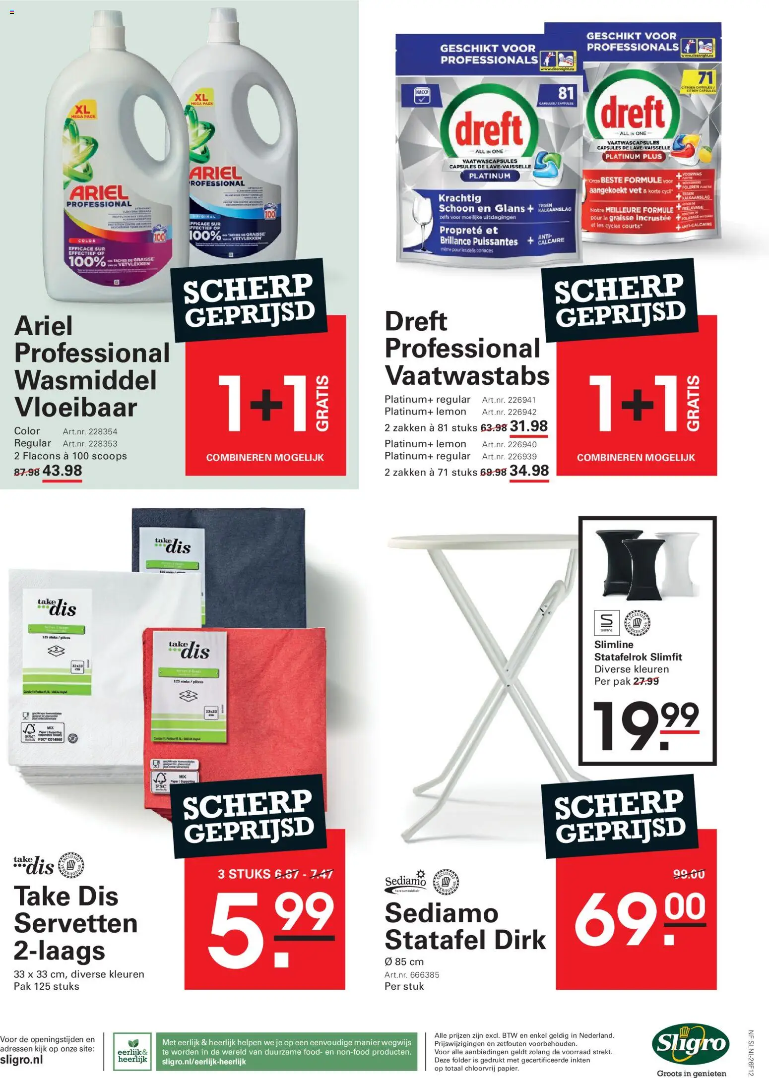 {H1} | Pagina: 12 | Producten: Wasmiddel, Capsules, Vaatwascapsules, La