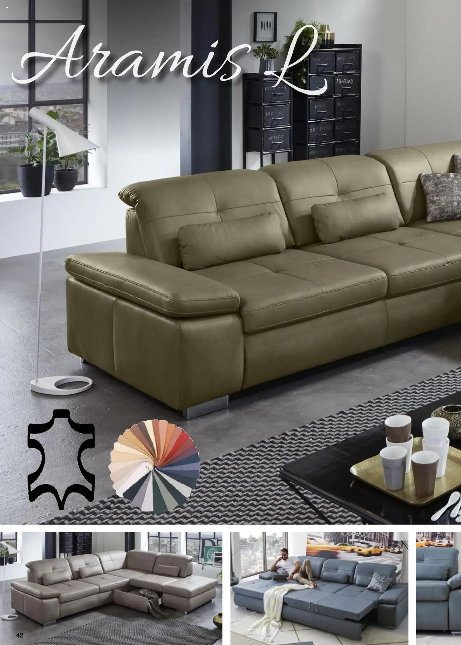 Sconto nábytek katalog - Sedací soupravy od 01.01.2026 | Strana: 42
