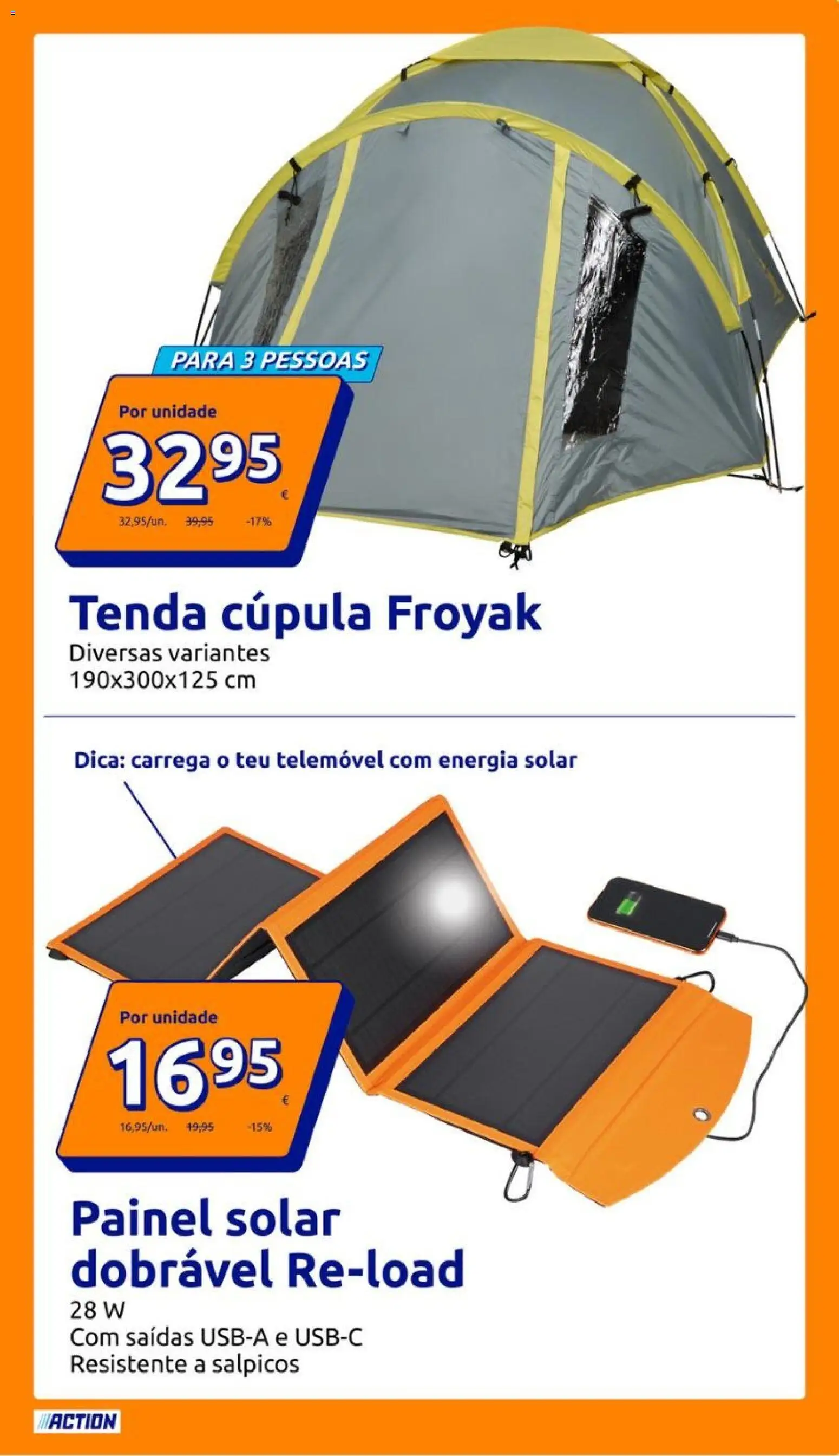 Action folheto │ válido de 17.06.2026 | Página: 11 | Produtos: Tenda, Telemóvel