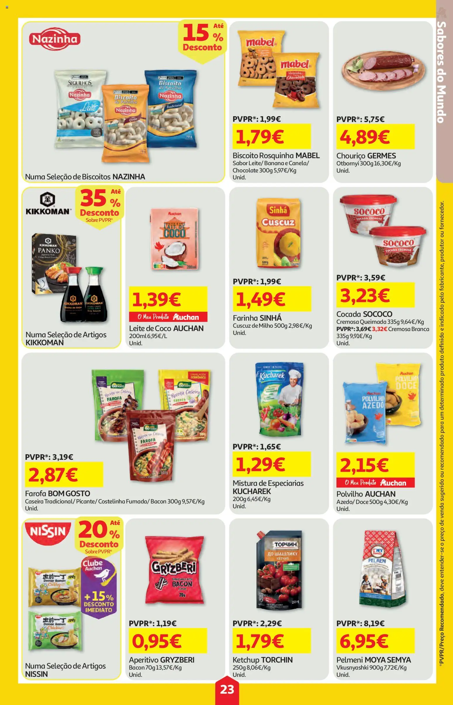 Auchan folheto │ válido de 14.05.2026 | Página: 23