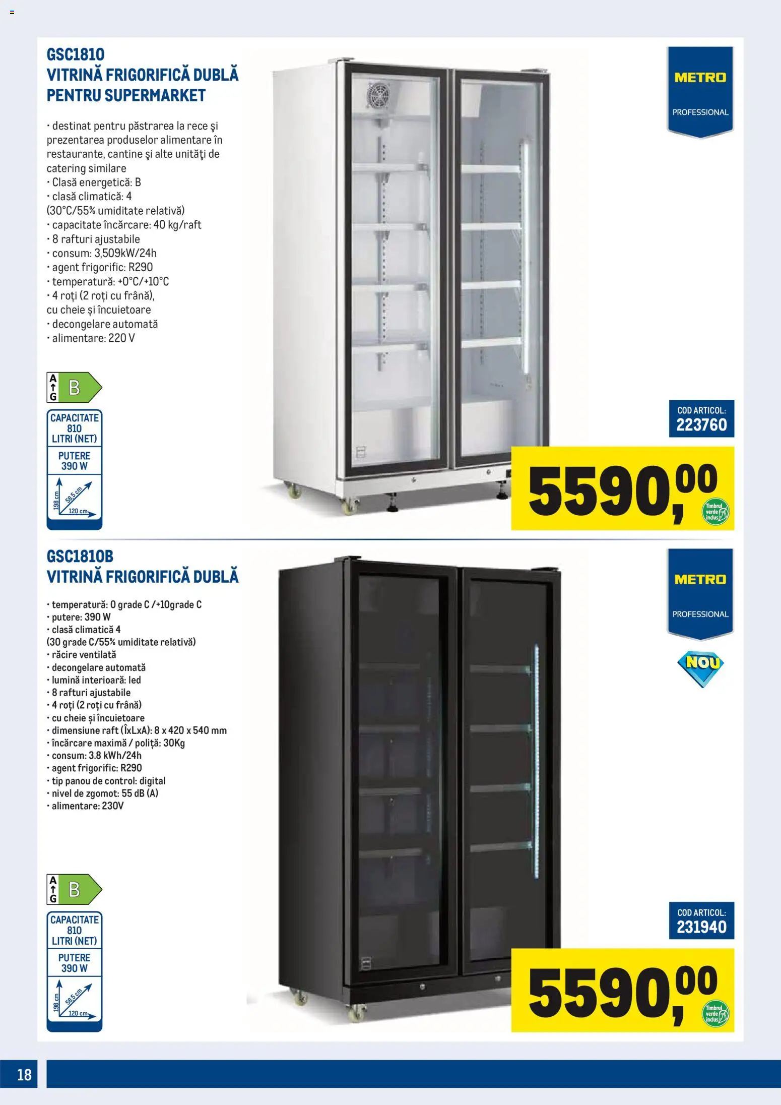 Noul catalog Metro – valabil de la 01.10.2026 | Pagină: 18 | Produse: Cheie, Raft, LED, Tip