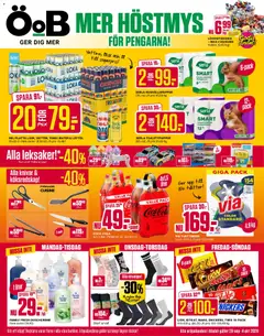 ÖoB erbjudanden - Förhandsvisning av reklamblad från butik ÖoB aktuell från 28/09/2026