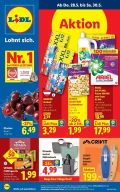 Lidl Flugblatt - Wien, Langenzersdorf, Zwettl ab 28.05.2026 gültig