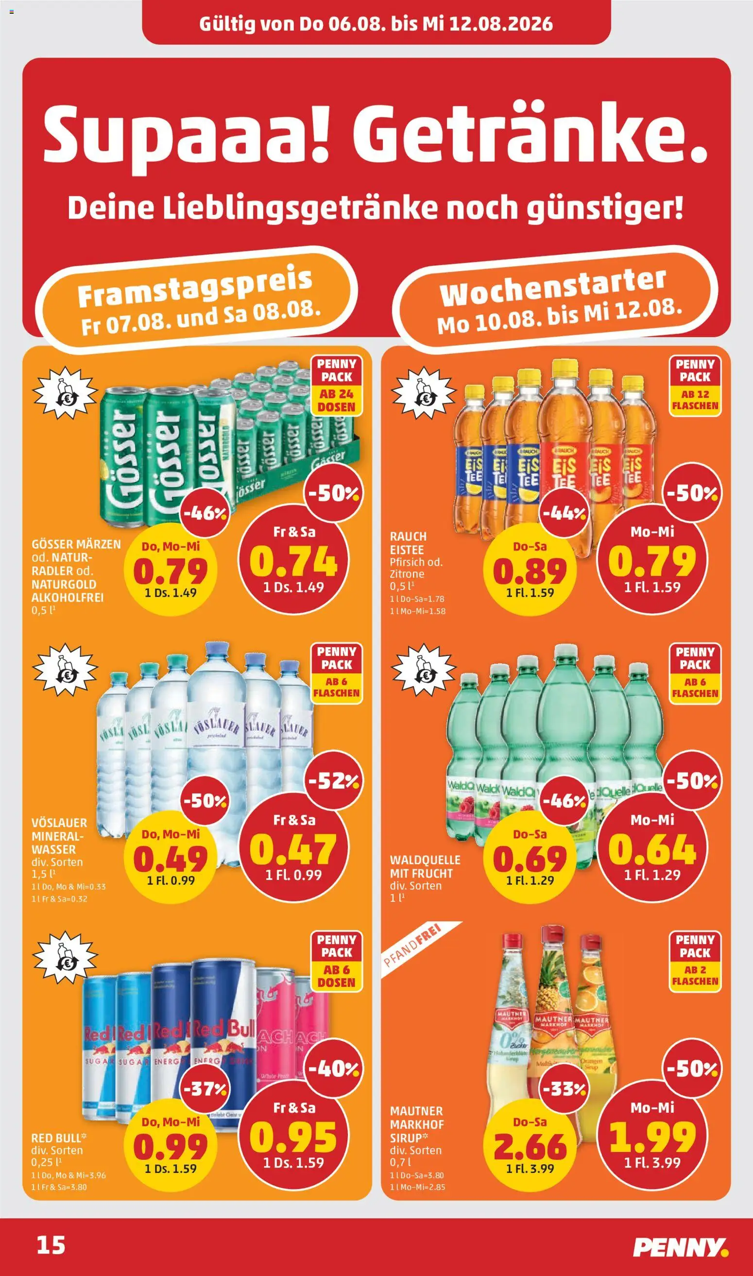 Penny Markt - Flugblatt gültig ab 06.08.2026 | Seite: 15