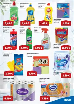 Boso Katalog - Pregled kataloga iz trgovine Boso, vrijedi od 10.09.2026 | Stranica: 15 | Proizvodi: Miris, Deterdžent, Domestos, Carli