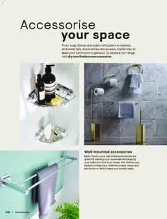 Preview of B&Q - Bathrooms valid from 16.12.2025 | Page: 268 | Products: Towels, Soap, Hooks, Towel