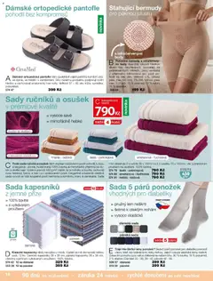 Náhled letáku Decodoma katalog Jaro 2026 od 30.03.2026 | Strana: 16 | Produkty: Pantofle, Osušky, Ručníky, Body