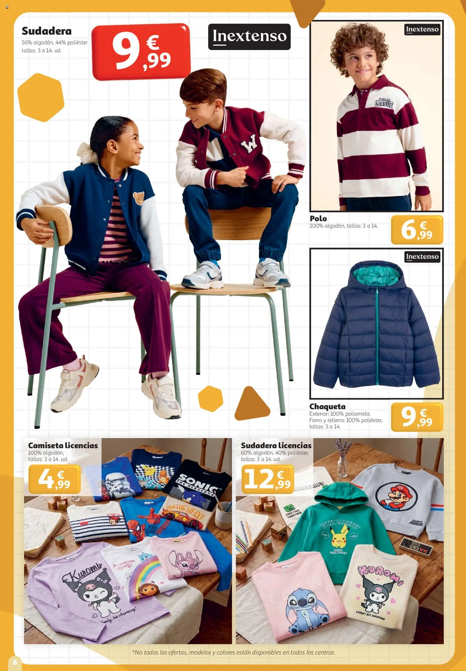 Alcampo - HG Nacional │ válido desde el 27/08/2026 | Página: 8 | Productos: Sudadera, Chaqueta