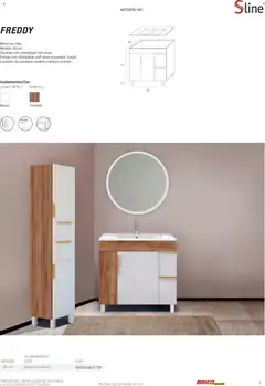 Pré-visualização BricoMarché Catálogo de Inspiração Banho válido de 15/06/2026 | Página: 5 | Produtos: Portas, Lavatório