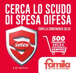 Anteprima del volantino Famila volantino Spesa Difesa  valido a partire dal 26.02.2026
