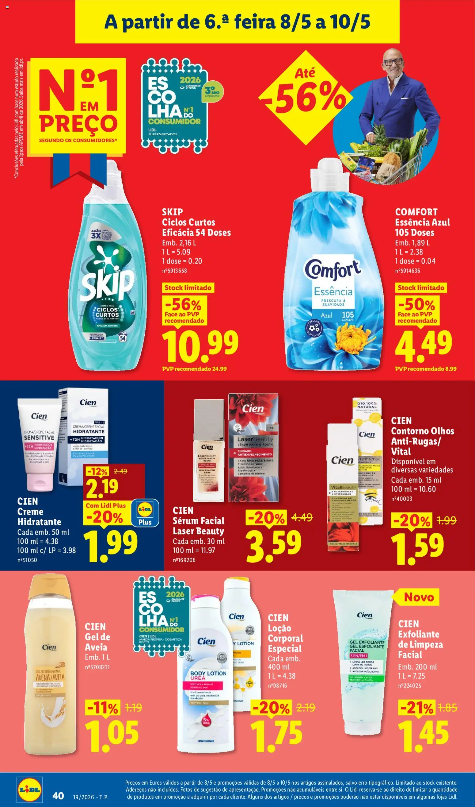 Lidl folheto | 04/05/2026 |  🎉 Como obter um desconto limitado? Poupe ainda hoje! | Portugal