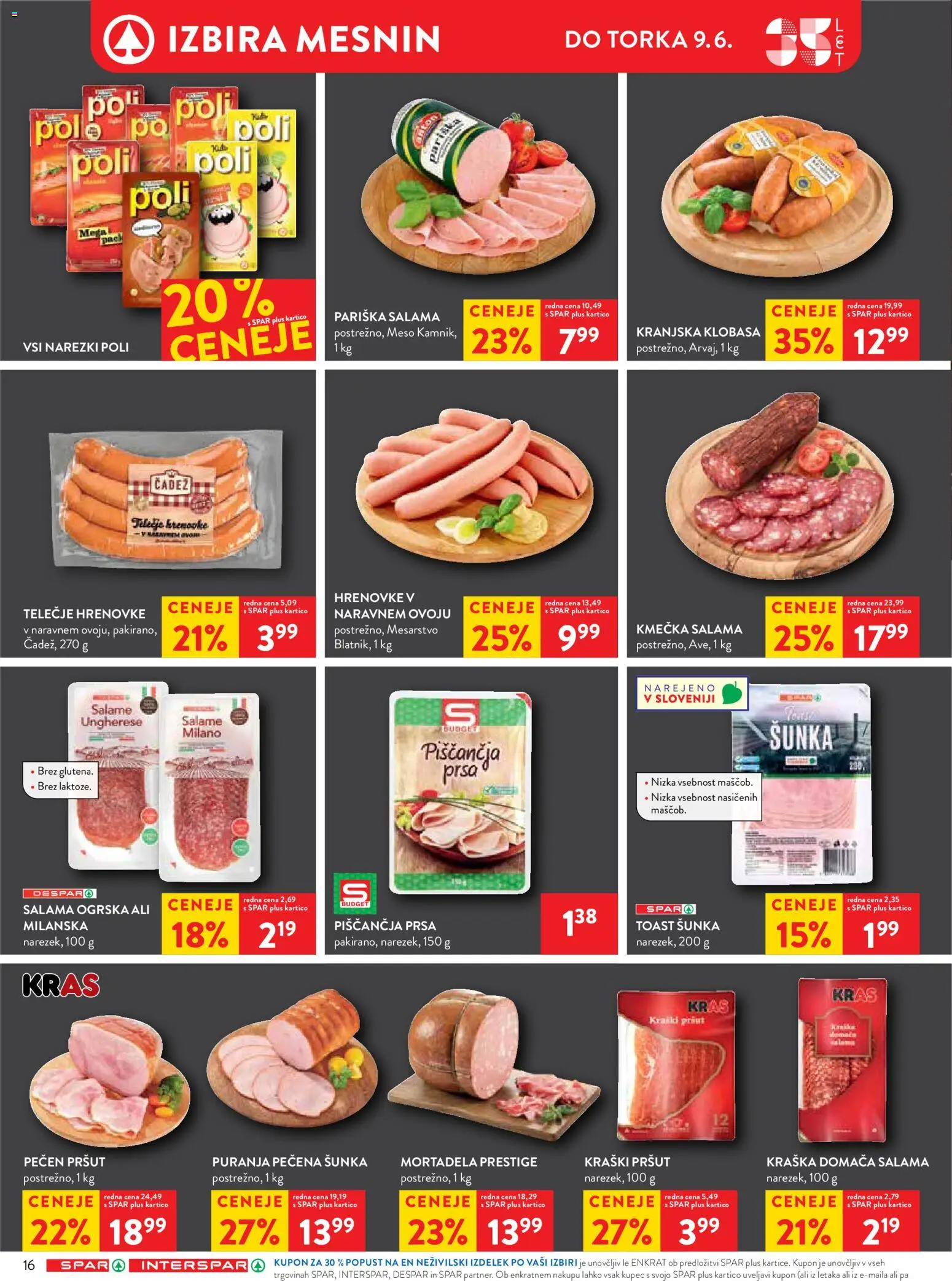Novi Spar katalog ponudbe – veljaven od 03.06.2026 | Stran: 18