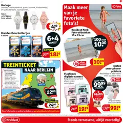 Flashback digitale camera, Beige en paarse variant alleen online verkrijgbaar. - Voorbeeld van een folder van Kruidvat, geldig van 23-06-2026 | Pagina: 81