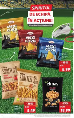Ofertele Kaufland valabile de la 20.05.2026 | Pagină: 2 | Produse: Brânză, Roșii, Caju, Tortillas
