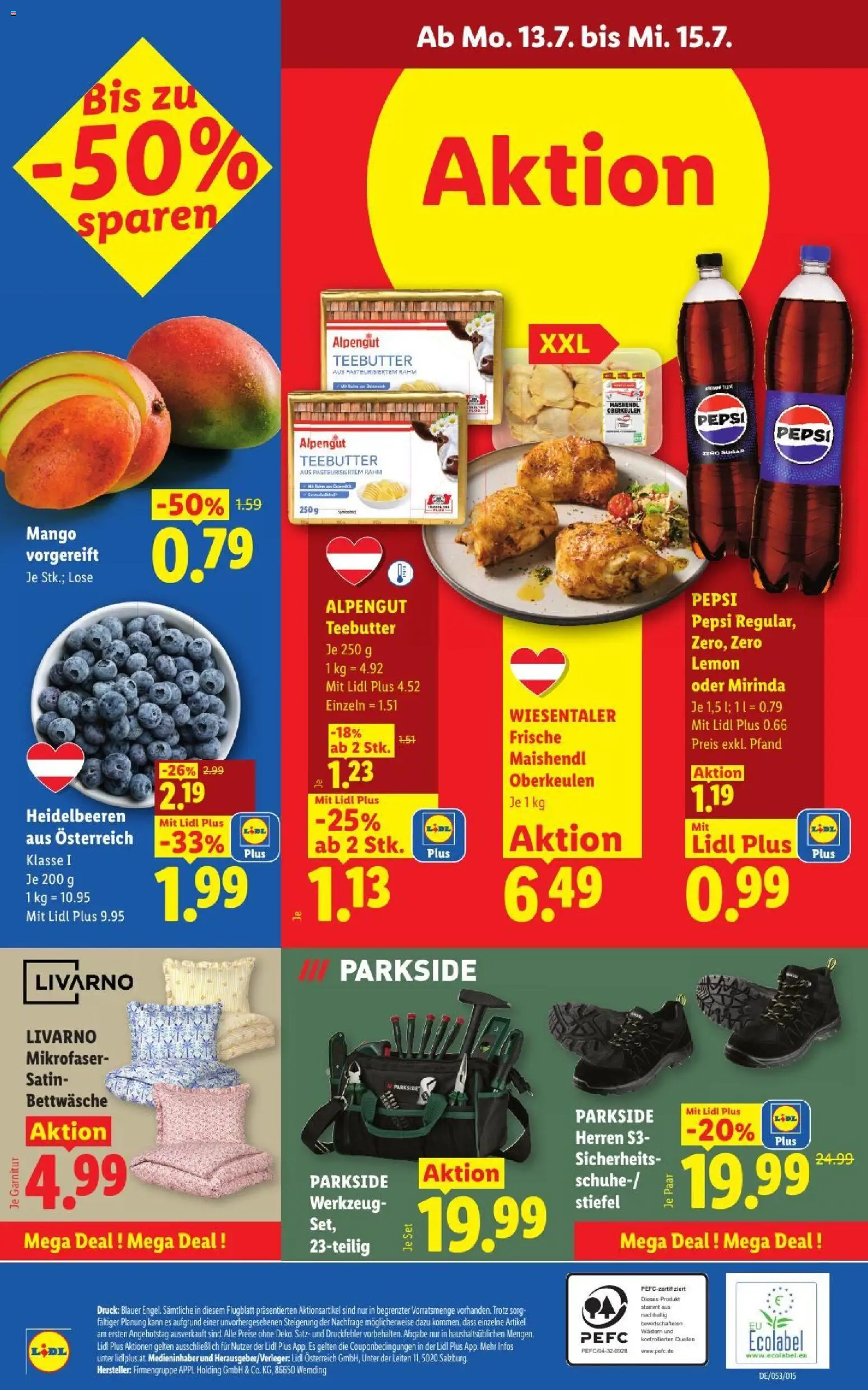 Lidl - Flugblatt gültig ab 09.07.2026 | Seite: 30 | Produkte: Mango, Stiefel