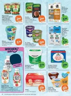 Tegut Prospekt ab 19.06.2026 gültig | Seite: 12 | Produkte: Kefir, Milch, Butter, Creme