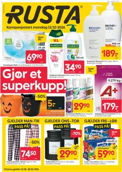 Forhåndsvisning av Rusta kundeavis gyldig fra 12/10/2026