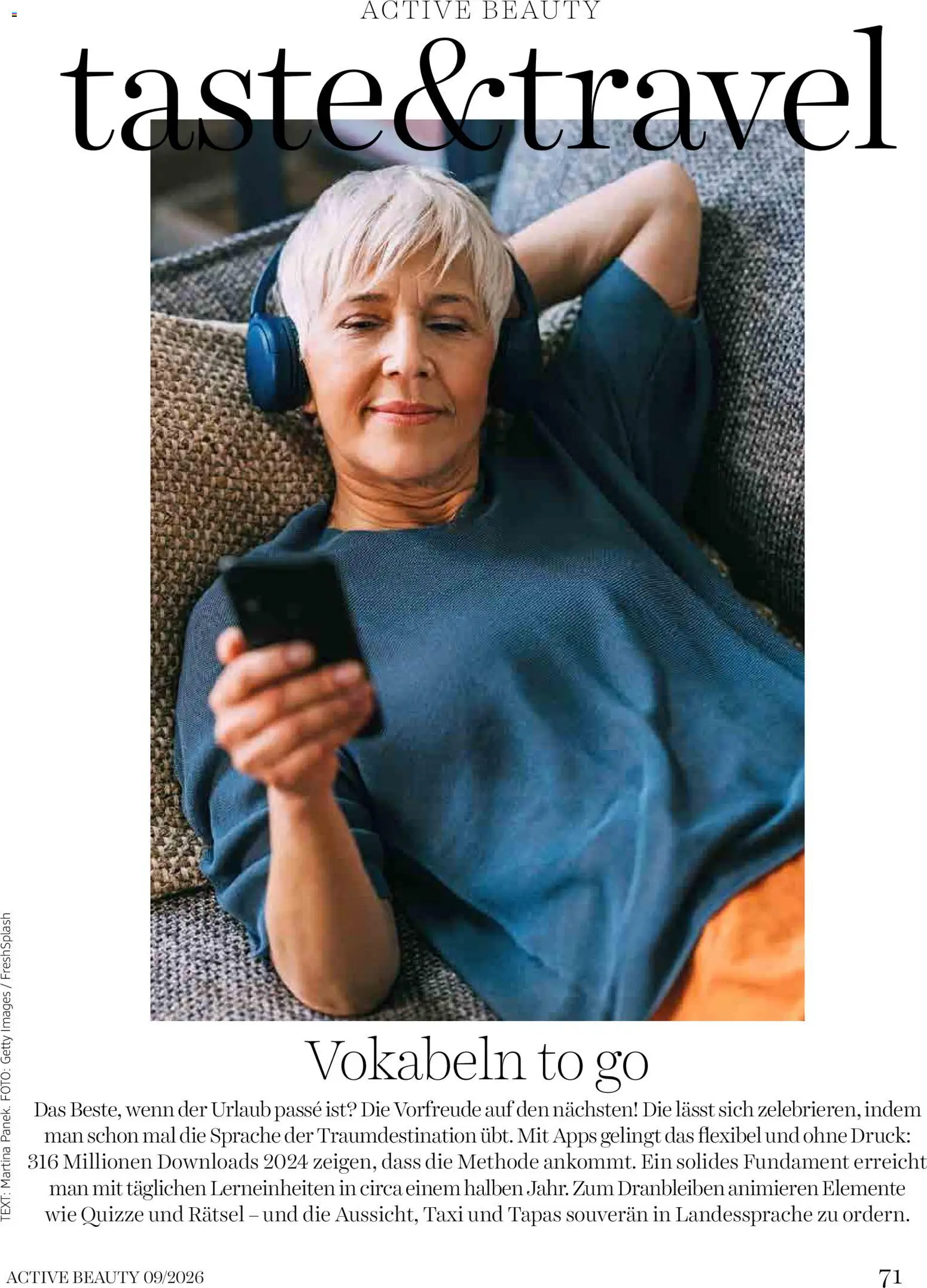 dm drogerie markt Active Beauty Magazin 09/2026 gültig ab 01.09.2026 | Seite: 71