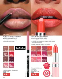 Náhled letáku Avon Katalog 08/2026 od 01.08.2026 | Strana: 56 | Produkty: Test, Vitamíny, Tužka, Rtěnka