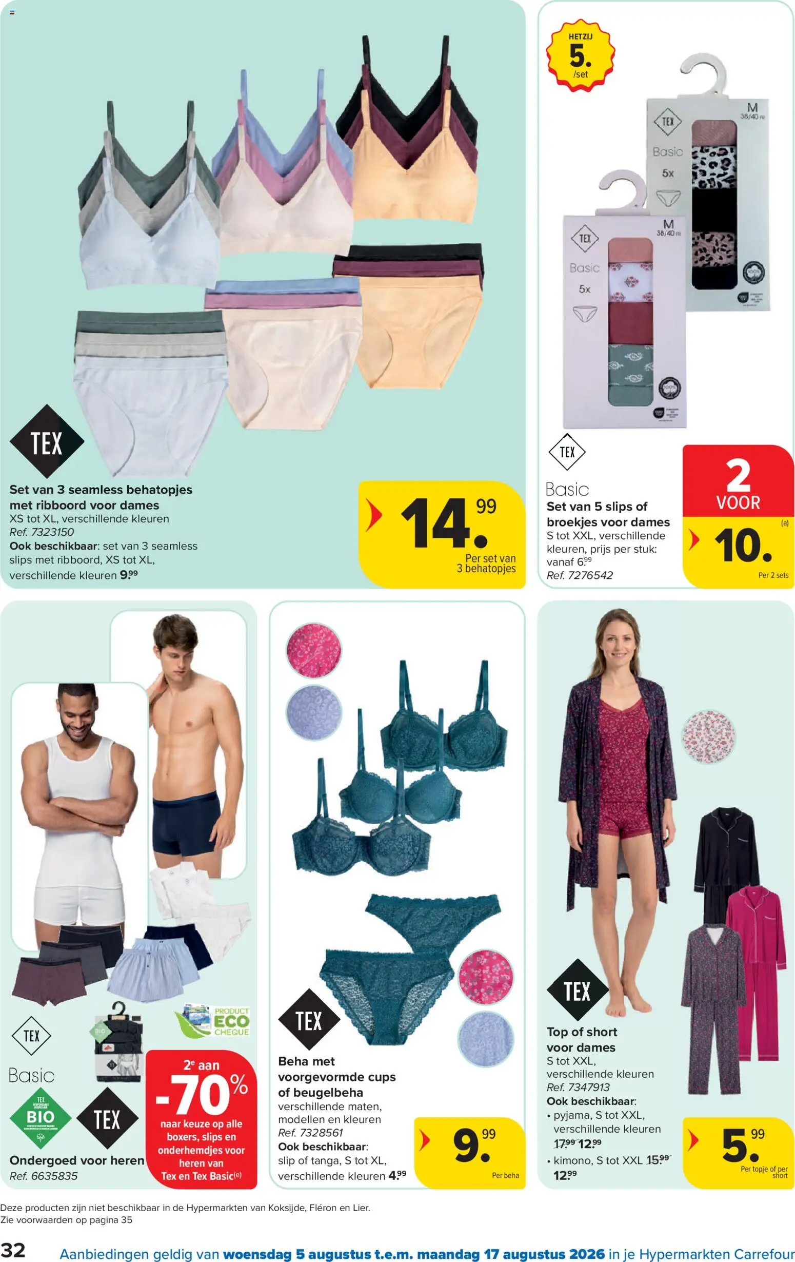{H1} | Pagina: 32 | Producten: Slip, Ondergoed, Topje