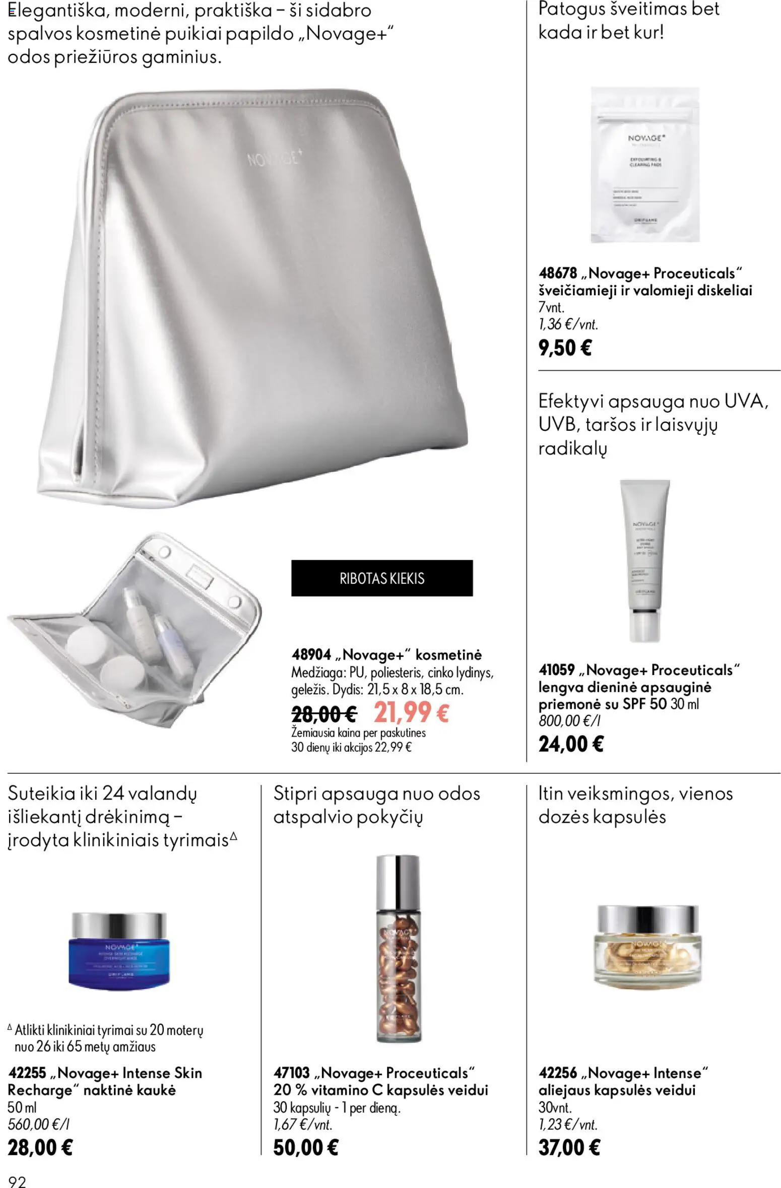Oriflame akcijos nuo 24.06.2026 | Puslapis: 92 | Prekių: Kaukė