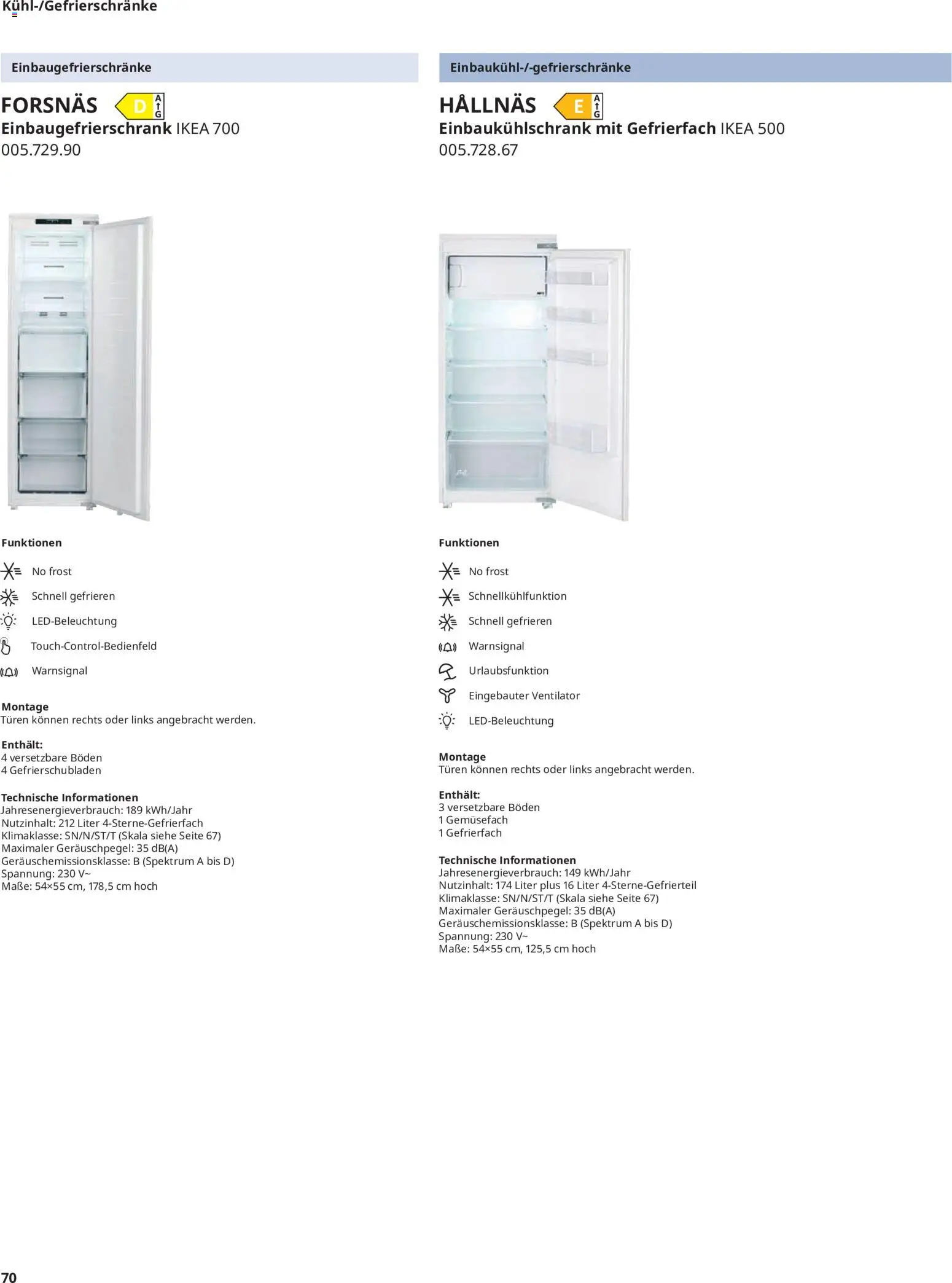 Ikea Elektrogeräte – gültig ab 19.06.2026 | Seite: 70