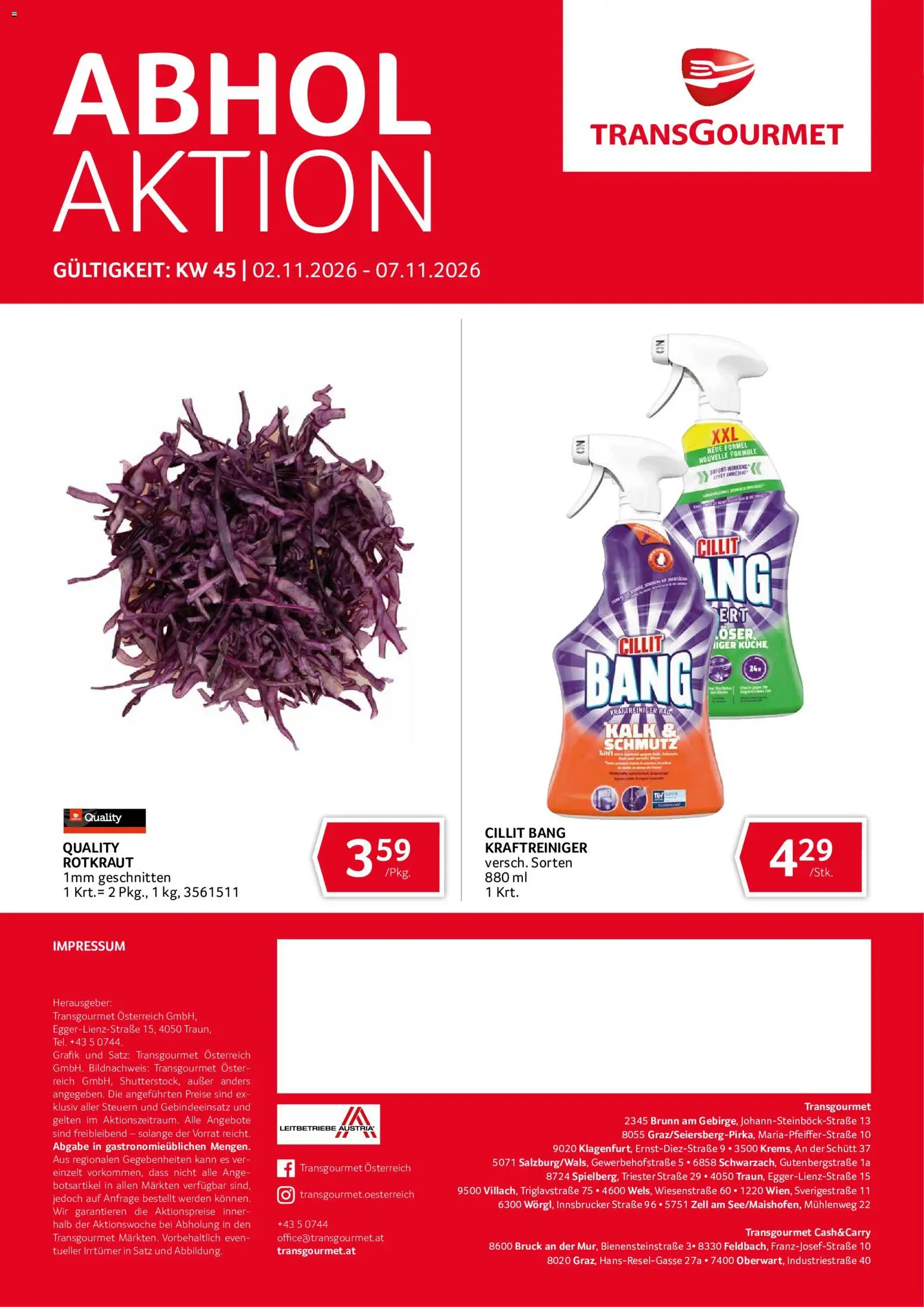 Transgourmet Abhol Aktion gültig ab 02.11.2026 | Seite: 36