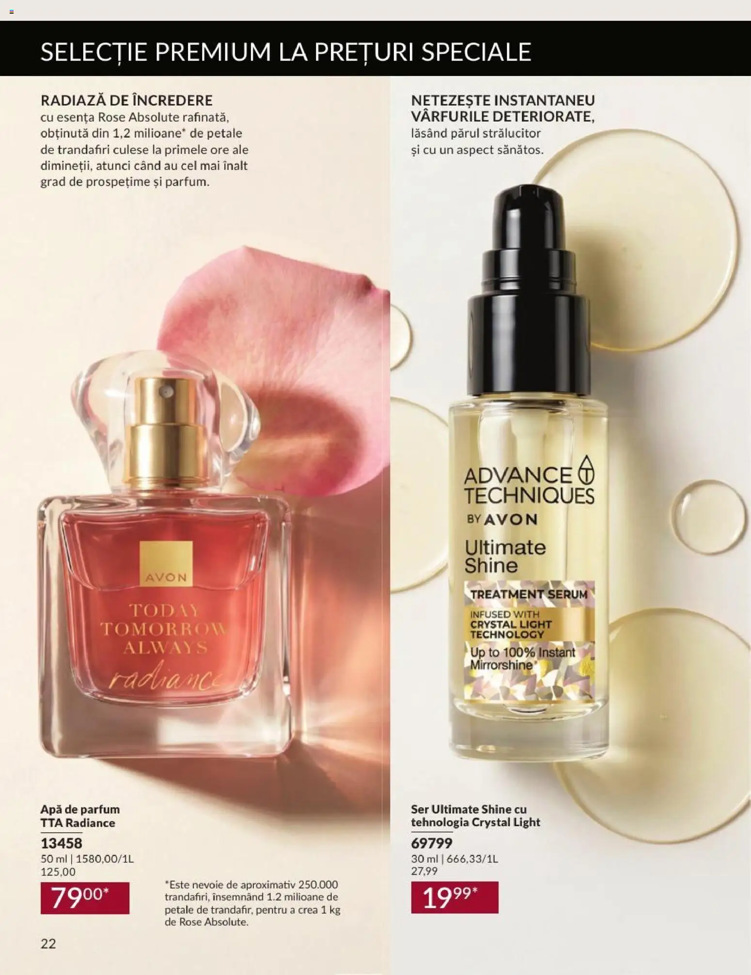 Noul catalog Avon – valabil de la 01.09.2026 | Pagină: 22 | Produse: Apă de parfum, Premium, Parfum, Apă