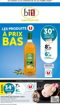 bi1 - Prévisualisation de bi1 Catalogue supermarché valide à partir de 13/10/2026